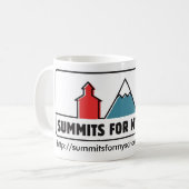 Gipfel-Tasse Kaffeetasse (Vorderseite Links)