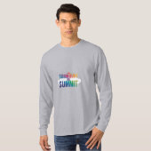 Gipfel überwinden" T-Shirt (Vorne ganz)