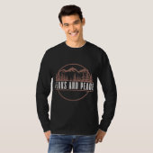 Gipfel und Frieden T-Shirt (Vorne ganz)