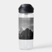 Gipfel und Wolken Trinkflasche (Rückseite)