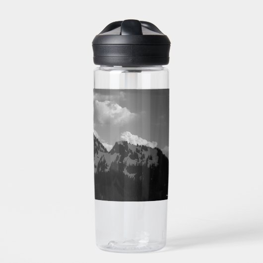 Gipfel und Wolken Trinkflasche (Vorderseite)