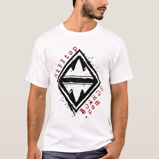 Gipfel verschalt Shirt #1 (Vorderseite)