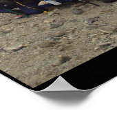 Gipfel von Adams Poster (Ecke)