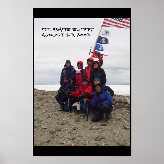 Gipfel von Adams Poster (Vorne)