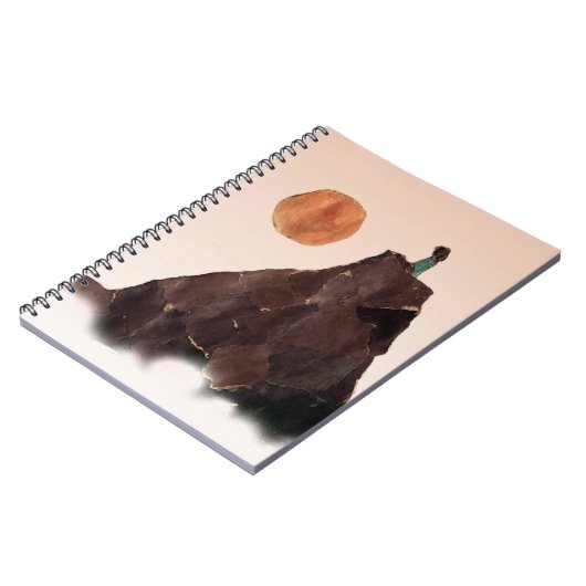 Gipfel-Wirklichkeit Notizblock (Linke Seite)