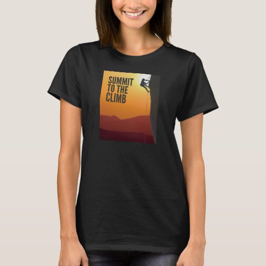Gipfel zum Klima T-Shirt (Vorderseite)