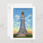 Gipfelansicht der Gedenkstätte des Staat Postkarte (Vorne/Hinten)