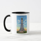 Gipfelansicht der Gedenkstätte des Staat Tasse (Links)