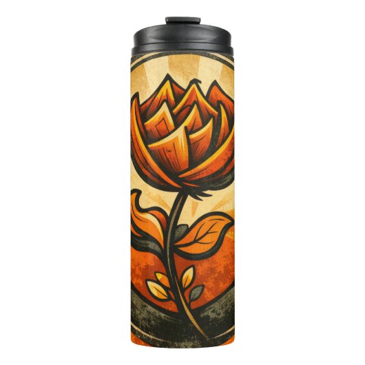Gipfelblüte Thermosbecher (Vorderseite)
