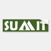 Gipfelgebirge Autoaufkleber (Vorne)