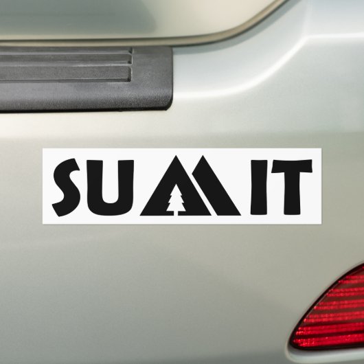 Gipfelgebirge Autoaufkleber (Auf Auto)