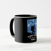 Gipfelgebirge Wandern | Trekking | Berg Tasse (Vorderseite Links)