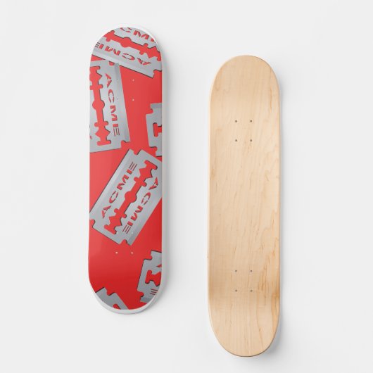 Gipfelrasiermesser Skateboard (Vorderseite)