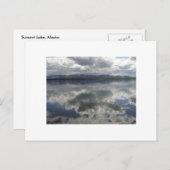 Gipfelsee Alaska Postkarte (Vorne/Hinten)