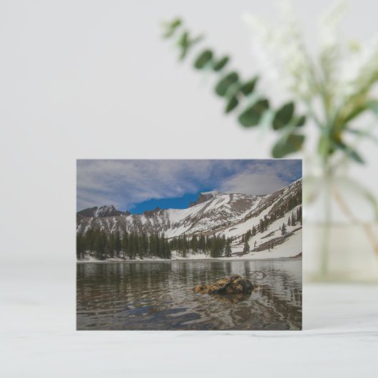 Gipfelsee Postkarte (Stehend Vorderseite)