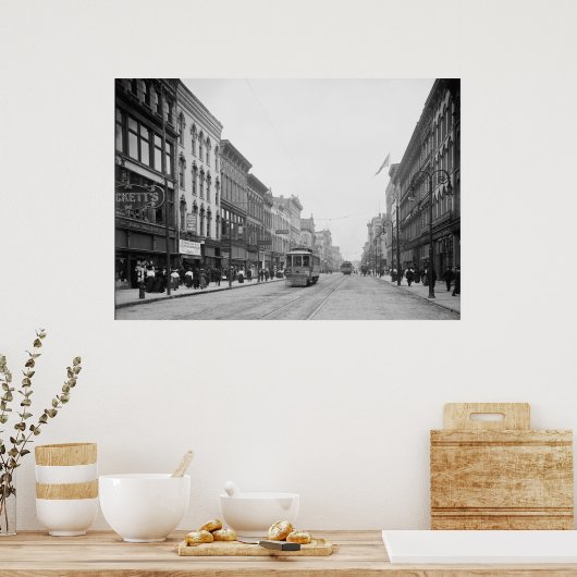 Gipfelstraße Poster (Küche)