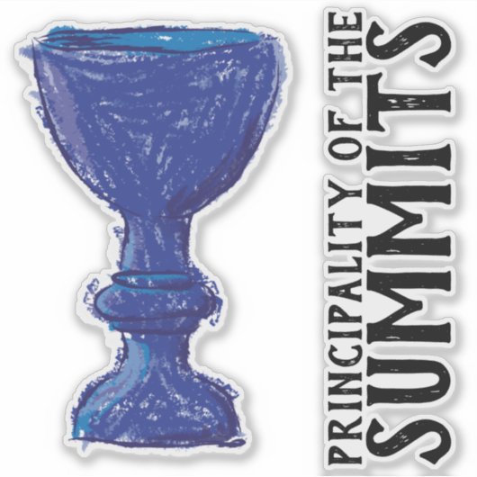 Gipfeltreffen Aufkleber (Vorderseite)