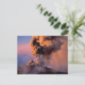 Gipfeltreffen EU, Italien, Sizilien, Ätna Postkarte (Stehend Vorderseite)