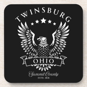 Gipfeltreffen in Twinsburg Landkreis Ohio Vintag E Getränkeuntersetzer