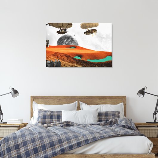 Gipfeltreffen Leinwanddruck (Insitu (Schlafzimmer))