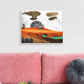 Gipfeltreffen Leinwanddruck (Insitu (Wohnzimmer))