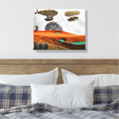 Gipfeltreffen Leinwanddruck (Insitu (Schlafzimmer))