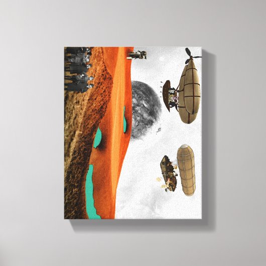 Gipfeltreffen Leinwanddruck (Vorderseite)