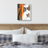 Gipfeltreffen Leinwanddruck (Insitu (Schlafzimmer))