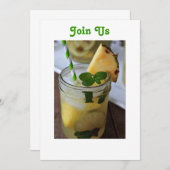 GIPFELTREFFEN-PARTY - GEMEINSAME INVITATION EINLADUNG (Vorne/Hinten)