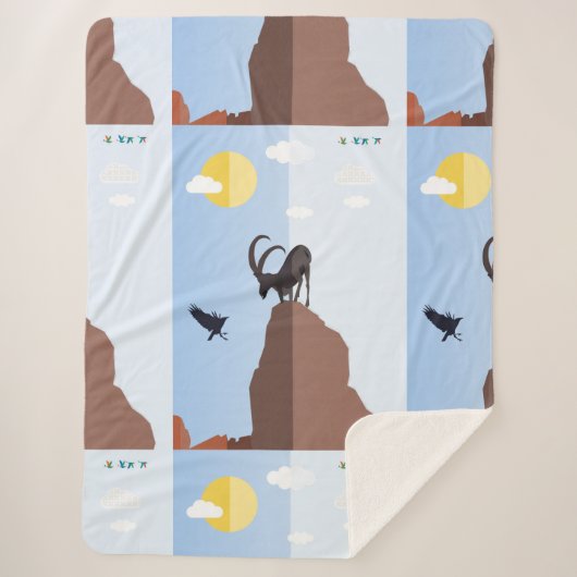 Gipfeltreffen Sherpadecke (Vorderseite)