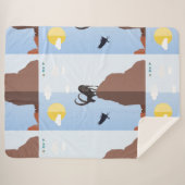 Gipfeltreffen Sherpadecke (Vorderseite (Horizontal))