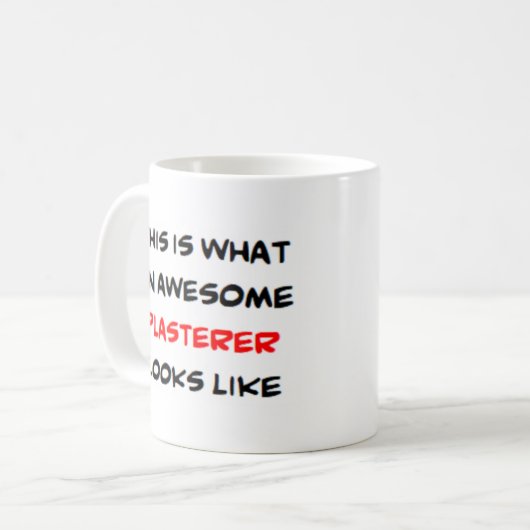 Gipser, phantastisch kaffeetasse (Vorderseite Links)