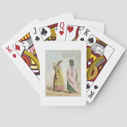 Gipsies, Plattform 25 from Volume I of 'The Manner Spielkarten (Rückseite)