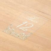 Gipskraut Akryllische Tischnummer (Ablage )