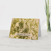 Gipskraut Beileid Karte (Vorderseite)