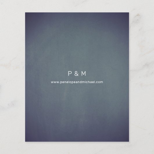 Gipskraut BG Chalkboard Rett Datum Flyer (Hinten)