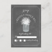 Gipskraut Chalkboard Mason Jar UAWG ar