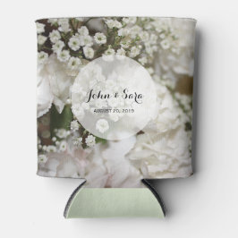 Gipskraut Foto, Personalisiert Hochzeit Dosenkühler