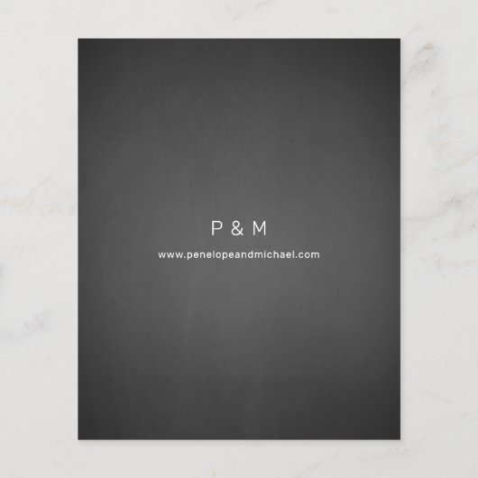 Gipskraut G Chalkboard Rett Datum Flyer (Hinten)