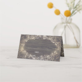 Gipskraut Gold Blume Wreath Rustikale Hochzeit Platzkarte