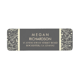 Gipskraut Gold Frame Floral Wedding