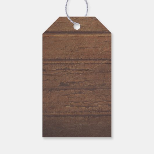 Gipskraut Mason Jar Rustic Wedding Geschenkanhänger (Rückseite)