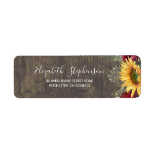 Gipskraut-Rosen-Sonnenblume-Hochzeit im Herbst