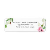 Gipskraut und Hübsche rosa Pflaumen (Vorne)