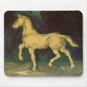 Gipsstatuette eines Pferdes von Vincent van Gogh Mousepad