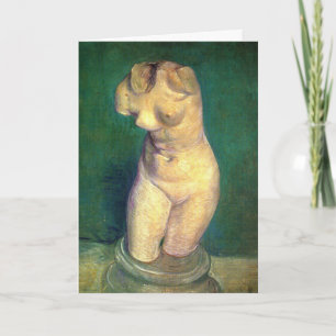 Gipsstatuette Weiblicher Torso von Vincent van Gog Karte