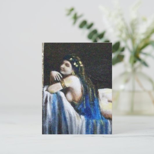 GIPSY BLUE POSTKARTE (Stehend Vorderseite)