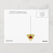 GIPSY BLUE POSTKARTE (Rückseite)