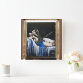 GIPSY BLUE QUADRATISCHE WANDUHR (Zuhause)