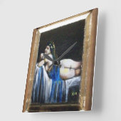 GIPSY BLUE QUADRATISCHE WANDUHR (Winkel)